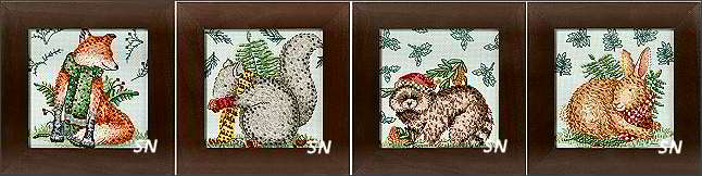 New Woodland Friends by Debbie Mumm for Mill Hill! - click for more