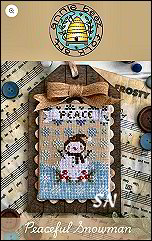 Peaceful Snowman from Annie Beez Folk Art - click to see more Peaceful Snowman from Annie Beez Folk Art - click to see more