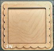 New Day Scalloped Finishing Board from Cherry Blossoms - click for more