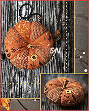 Cotton Pixels Pumpkin Pincushion - click for more