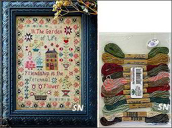 Perennial Flower Sampler from Pansy Patch Quilts and Stitchery - click to see more