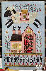 Quaint Rose Needlearts Ewe Berry Barn - click for more