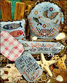 Quaint Rose Needlearts Sardine Thieves - click for more