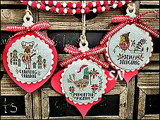 Quaint Rose Needlearts Christmas Animals in Pants - click for more Quaint Rose Needlearts Christmas Animals in Pants - click for more