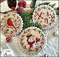 Christmas Ornaments Chart #300 from Serenita di Campagna -- click for a larger view