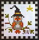 Halloween Owl Fob Kit from Serenita di Campagna -- click for a larger view