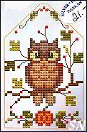 Owl Bookmark Kit from Serenita di Campagna - click for more