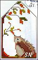 Hedgehog Bookmark Kit from Serenita di Campagna -- click for a larger view
