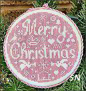 Merry Christmas Bauble from Wildflower Stitching - click to see more