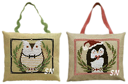 Mr Owl's Wintergreen Gala and Penny Penguin's Heart of Christmas from Artful Offerings - click for more