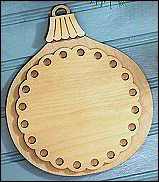 Vintage Ornament Wood Shape #3 from Cherry Blossoms - click for more