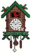 Cuckoo Clock from Cross Stitch Wonders - click to see more