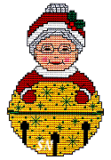 Mrs Claus from Cross Stitch Wonders - click to see more