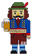 Oktoberfest Nutcracker from Cross Stitch Wonders - click to see more Oktoberfest Nutcracker from Cross Stitch Wonders - click to see more