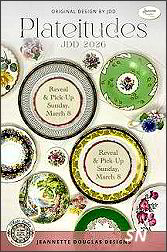 Jeannette Douglas Sneak of her Plate-itudes design