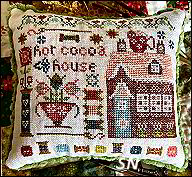 Houses of Stitchery Lane #4 Hot Cocoa House from Pansy Patch Quilts and Stitchery - click to see more