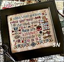 A Stitcher's Rules from Pansy Patch Quilts and Stitchery - click to see more