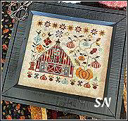 Autumn Quilt Barn from Pansy Patch Quilts and Stitchery - click to see more