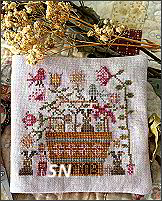 Chocolate Bunnies Needle Book from Pansy Patch Quilts and Stitchery - click to see more