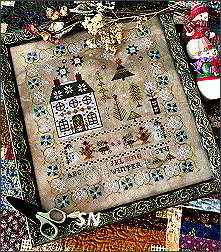 Enchanted Winter Sampler from Pansy Patch Quilts and Stitchery - click to see more