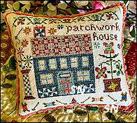 Houses of Stitchery Lane #5 Patchwork  House from Pansy Patch Quilts and Stitchery - click to see more
