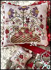 Strawberry Basket Pinkeep from Pansy Patch Quilts and Stitchery - click to see more