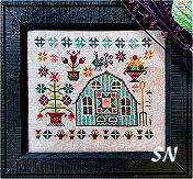 Summer Quilt Barn from Pansy Patch Quilts and Stitchery - click to see more