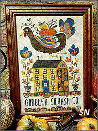 Quaint Rose Needlearts Gobbler Squash Co - click for more