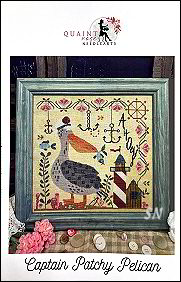 Quaint Rose Needlearts Captain Patchy Pelican - click for more