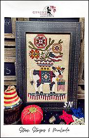 Quaint Rose Needlearts Stars, Stripes and MooLinda - click for more