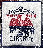 Coverlet Eagle by Siren Stitchworks - click for more