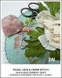 Tiny Modernist Sneak of her Plate-itudes design