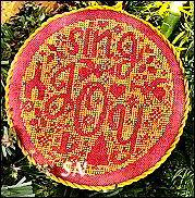 Sing Joy Bauble from Wildflower Stitching - click to see more