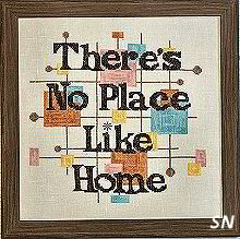 No Place Like Home from Wildflower Stitching - click to see more