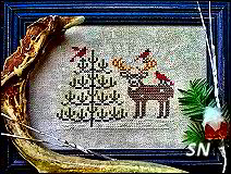 Wintry and Woodsy from Open Road Abode Needleworks - click to see more