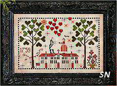 George Loves Martha from Plum Street Samplers