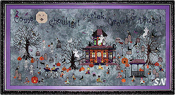 Ghoul's Crossing from Praiseworthy Stitches - click for more