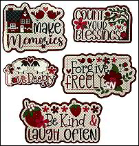 House Rules Sticker Pack from Primrose Cottage - click for more