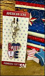 American Love Charm from Primrose Cottage - click for more