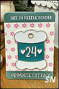 Size 24 Needle Minder from Primrose Cottage - click for more