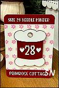 Size 28 Needle Minder from Primrose Cottage - click for more
