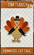 Tom Turkey Needle Minder from Primrose Cottage - click for more
