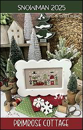 Snowman 2025 from Primrose Cottage - click for more