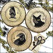 PuntiniPuntini Halloween Animals Trio - click to see more