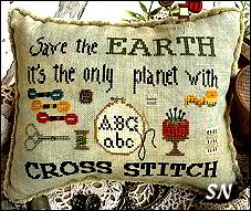 PuntiniPuntini Cross Stitch Save the Earth - click to see more