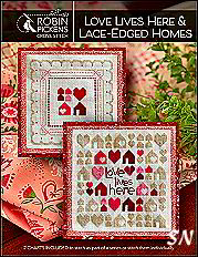 Robin Pickens Love Lives Here and Lace-Edged Homes - click for more