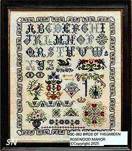 Birds of the Garden from Rosewood Manor - click for more