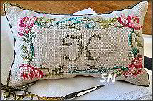 Roses and Scrolls from Samplers Not Forgotten - click to see more