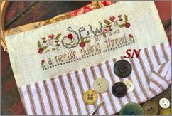 Sew-Needle Pulling Thread Bag Kit from Shepherd's Bush - click for a larger view