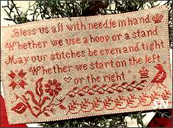 A Stitcher's Prayer from Scarlett House - click for more
